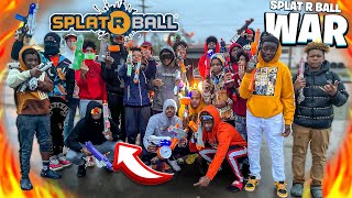 SPLAT R BALL WAR 🔫 GOT SHIESTY 👀👊🏾😱 [upl. by Giralda802]