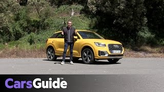 Audi Q2 2017 review  first Australian drive video [upl. by Ardnosac308]