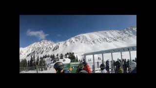 Avalanche at ABasin  East Wall is Open [upl. by Lundquist]