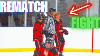 THE REMATCH FOR 1st PLACE GOT HEATED HOCKEY GAME DAY [upl. by Cirilo860]