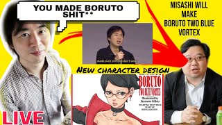 Masashi Kishimoto Review on Boruto  Boruto Two Blue Vortex Confirmed [upl. by Sennahoj460]