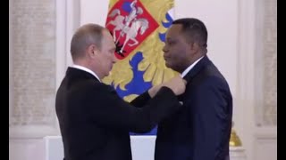 RUSSIEAFRIQUE  Médaille Pouchkine [upl. by Lehpar780]