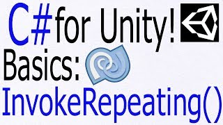 Unity C Tutorial  Basics InvokeRepeating  Repeat to call a function with a delay [upl. by Kopp]