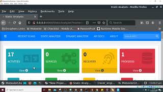 Executing amp Vulnerability Analysis using MobSF An automated framework for mobile 2021 10 [upl. by Arza]