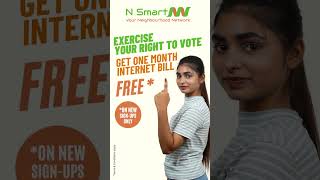 Vote amp Save Offer from N Smart I Internet and Broadband Service Provider I Hyderabad [upl. by Ateloiv]