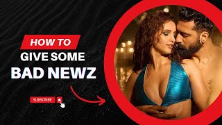 Bad Newz Movie review  Vicky Kaushal  Triptii Dimri  Ammy Virk  ABASHED PURSUE [upl. by Hosbein]