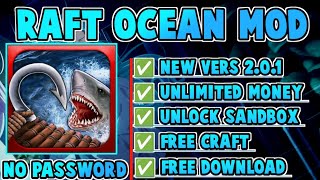 RAFT SURVIVAL OCEAN NOMAD MOD APK TERBARU 2024 NO PASSWORD [upl. by Merkle5]