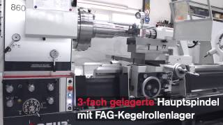 Konventionelle Drehmaschine CONTUR SJ 860XL [upl. by Malia]