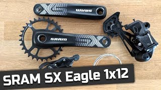 SRAM SX Eagle 12 Speed Drivetrain  Budget 1x12 [upl. by Llezniuq325]