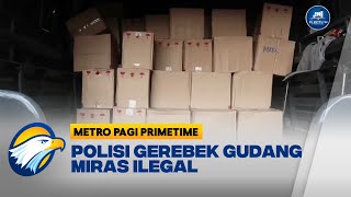 Polresta Bandung Gerebek Gudang Miras Berkedok Rumah Tinggal [upl. by Seyah92]