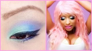 Nicki Minaj  Super Bass Official Music Video Inspired Makeup Look 2 [upl. by Vivia652]