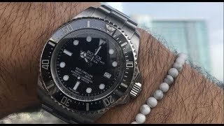 Rolex SeaDweller DeepSea Unboxing  Review  The Best Rolex Diver [upl. by Aruam138]