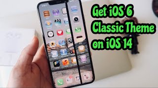 how to get iOS 6 theme on iOS 14 [upl. by Murat]