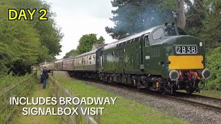 Gloucestershire Warwickshire Railway Diesel Gala 7th  9th July 2023  Day 2 [upl. by Prentice325]