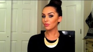 Sleek High Bun Hair Tutorial [upl. by Calandria]