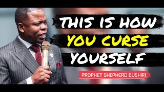 How YOU CURSE YOURSELF Prophet Shepherd Bushiri [upl. by Leake]