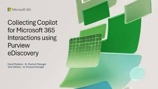 Collecting Copilot Interactions using Purview eDiscovery [upl. by Acirtap68]