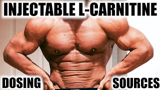 INJECTABLE LCARNITINE DOSING AND SOURCES [upl. by Rieger]