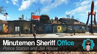 Fallout 4 Minutemen Sheriff Office [upl. by Broderick630]