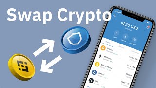 How to Swap Cryptocurrencies using Trust Wallet [upl. by Magna746]