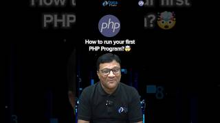 How to run first PHP program in XAMPP on localhost php technology [upl. by Inattirb]