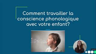 Comment travailler la conscience phonologique avec votre enfant [upl. by Woods694]