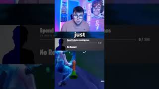 Fortnite told me to TOUCH GRASS shorts [upl. by Ahsienek]