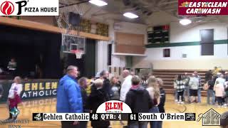 South OBrien at Gehlen Catholic Boys Basketball [upl. by Clement]