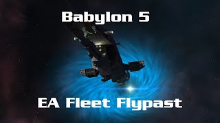 Babylon 5 EA Fleet Flypast [upl. by Byler]