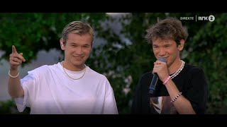 Allsång på Skansen 2022 Marcus amp Martinus  When All The Light Go Out and Svag [upl. by Coniah405]