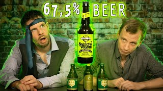 We try THE WORLDS STRONGEST BEER and other ridiculously strong beers [upl. by Odidnac]