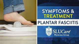 Plantar Fasciitis Causes Symptoms and Treatments  SLUCare Orthopedic Surgery [upl. by Tanya]