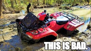 Brand New Four Wheeler Going DEEP [upl. by Rosse]