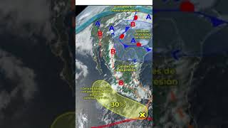 ALERTA 10 de Agosto 2024 2 centros de Baja Precion y la Onda tropical 15 [upl. by Alaek]