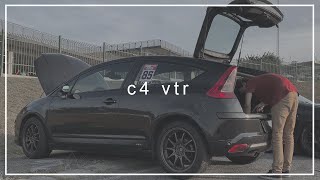 MELHORES MOMENTOS do CITROEN C4 VTR na PISTA DE INTERLAGOS [upl. by Allx]