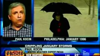 Winter Weather Expert Paul Kocin Appears on The Weather Channel 11411 [upl. by Sandberg416]