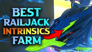 BEST Warframe Railjack Intrinsic Farm [upl. by Weissberg53]