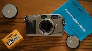 Contax G1  CARL ZEISS 28MM F28 BIOGON  Unboxing Video [upl. by Ettezzil]