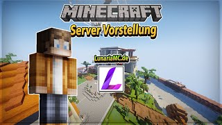 BATTLEPASS und RIESIGE GRUNDSTÜCKE⭐ Minecraft Server Vorstellung  LunariaMCde [upl. by Cleaves6]