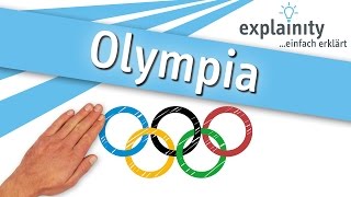 Die Geschichte der Olympischen Spiele einfach erklärt explainity® Erklärvideo [upl. by Tterej225]