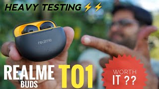 realme Buds T01 Detailed Review ⚡⚡ Are These Earbuds Worth It [upl. by Stringer]