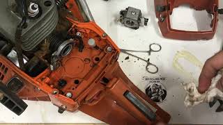 Holzforma G372XP  Walbro  Carb Upgrade [upl. by Puklich]