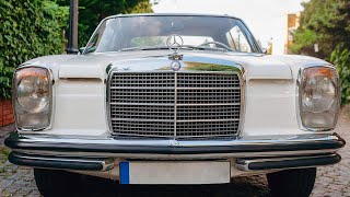 w114 MercedesBenz 250 CE Coupe timeless classic by Paul Bracq [upl. by Kcirdlek355]