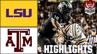 LSU Tigers vs Texas AampM Aggies  Full Game Highlights  ESPN College Football [upl. by Eaj141]