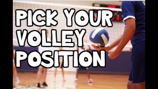 VOLLEYBALL POSITIONS EXPLAINED ⎮How to Choose Your Volleyball Position [upl. by Vidal]