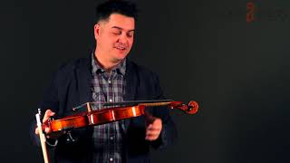 Violin Pros  Franz Sandner 803 Model Violin Overview [upl. by Semadar]