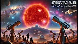 Unveiling the Universes Largest Star The Incredible Stephenson 2 18 Stellar Giants Explained [upl. by Otnas]