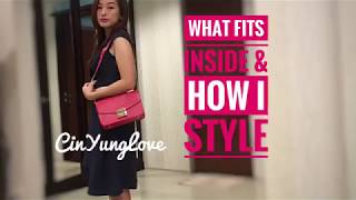 What fits inside my Furla Metropolis Shoulder Bag  Mod Shot [upl. by Menon]