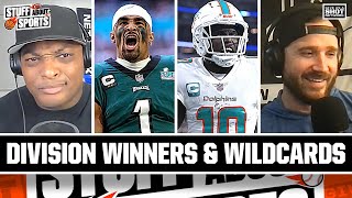 Predicting EVERY 2024 Division Winner amp Wild Card Teams In The NFL  Stuff About Sports [upl. by Cynthie]