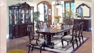 dining room furniture tables and chairs dining sets Meuble Valeur MVQC [upl. by Wenz]